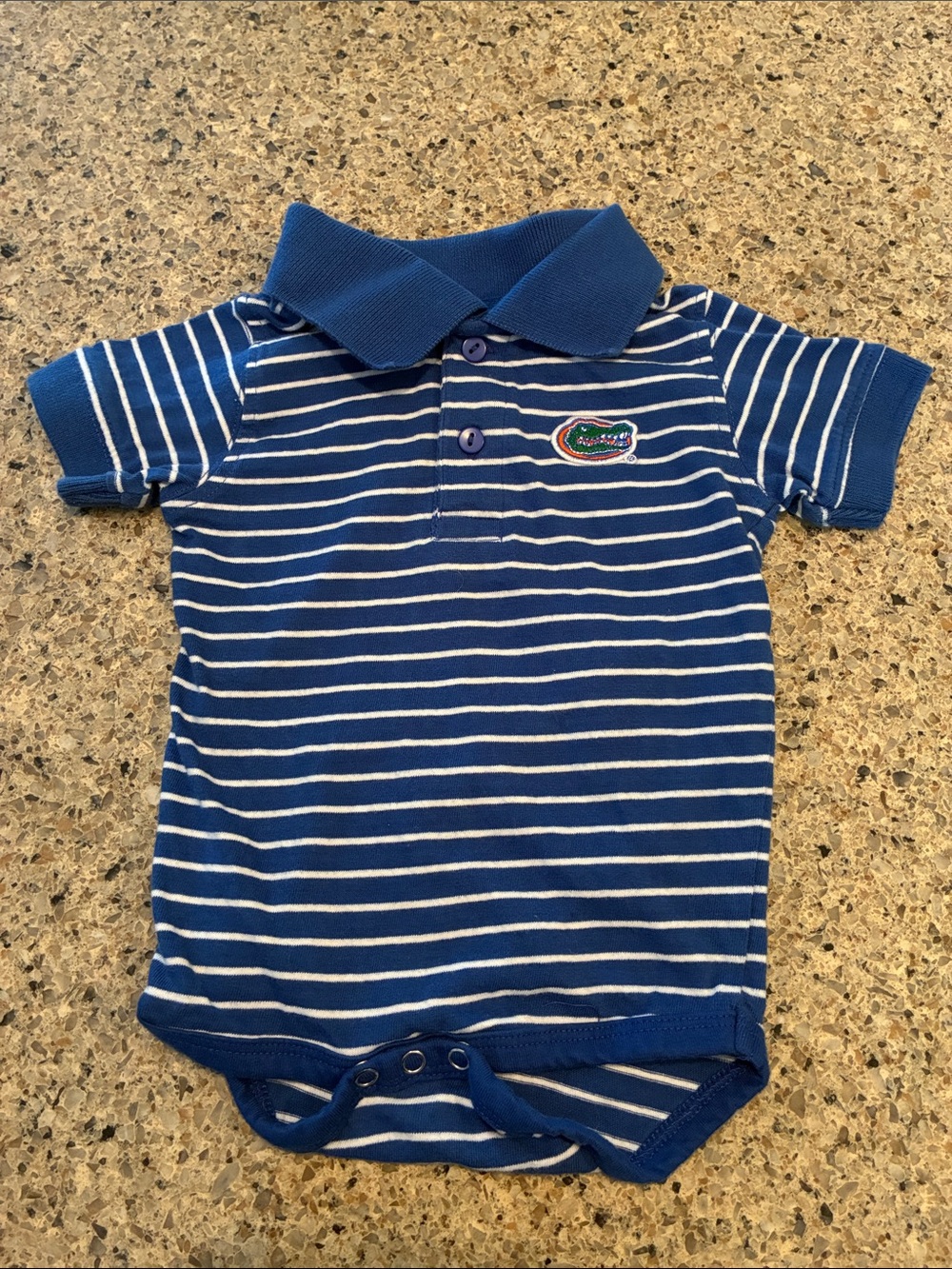 6 month Florida Gators Polo Onesie by Two Feet Ahead